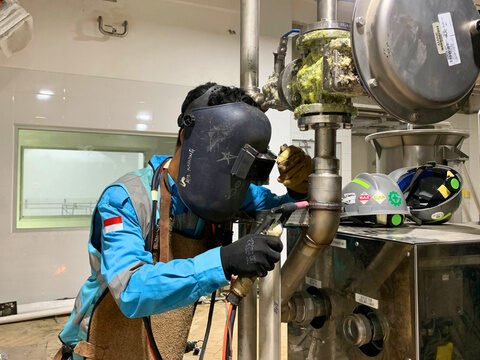 Piping Instalasi Steam dan RO Project Paragon Technology Jatake
