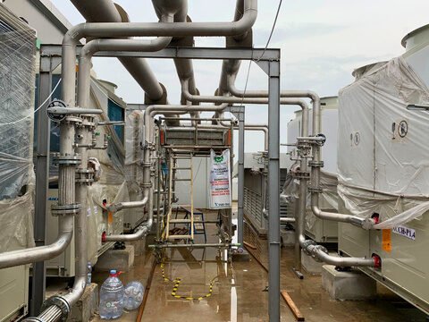 Pipa Distributor CO2 Carbonator Tank PT Berkah Manis Makmur